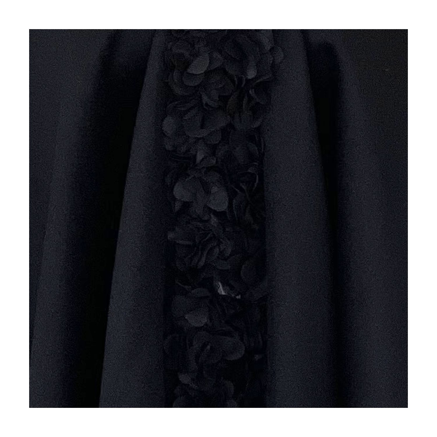 Calla Black Floral Wrap - Nina Nieves