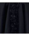 Calla Black Floral Wrap - Nina Nieves