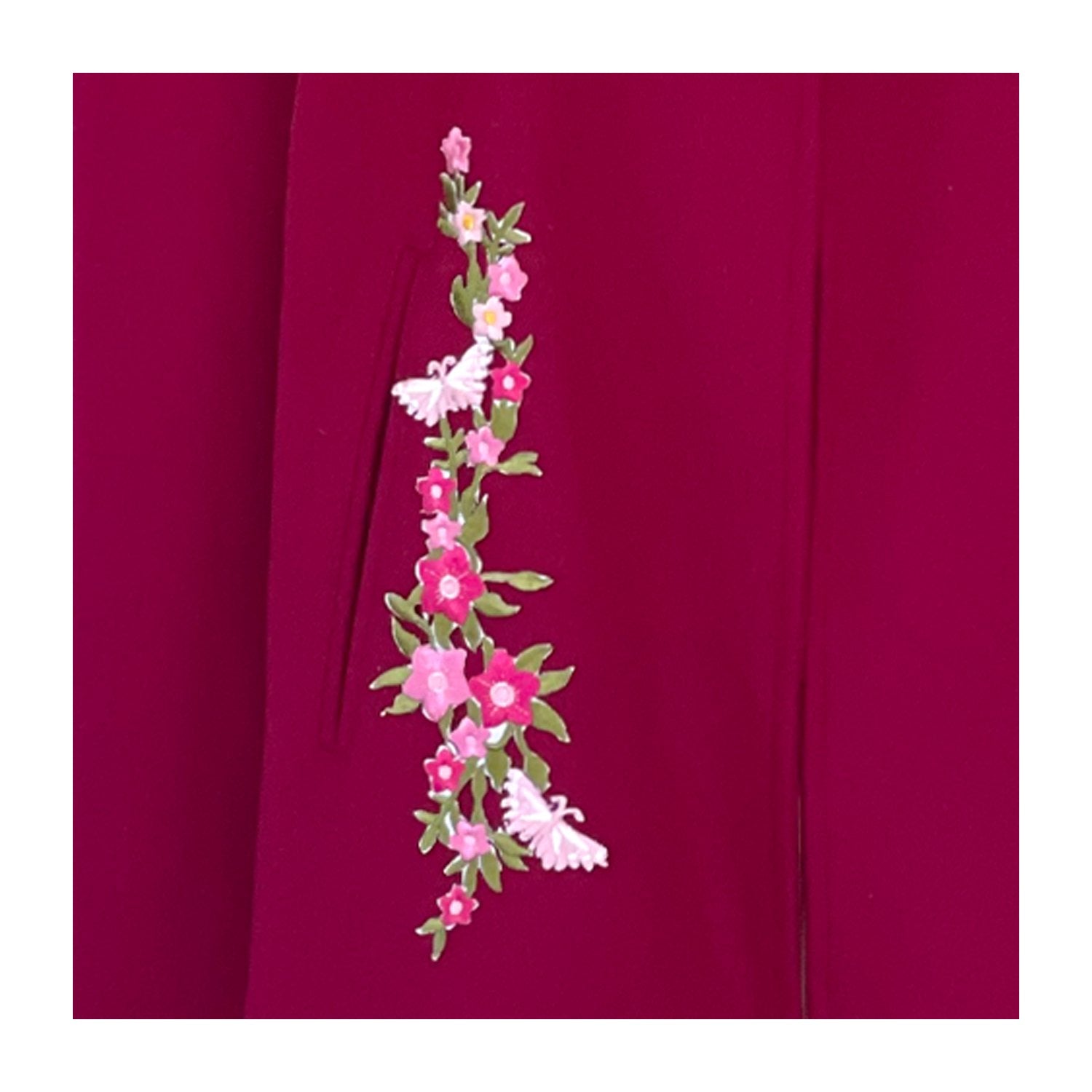 Posy Cape in Fuchsia - Nina Nieves