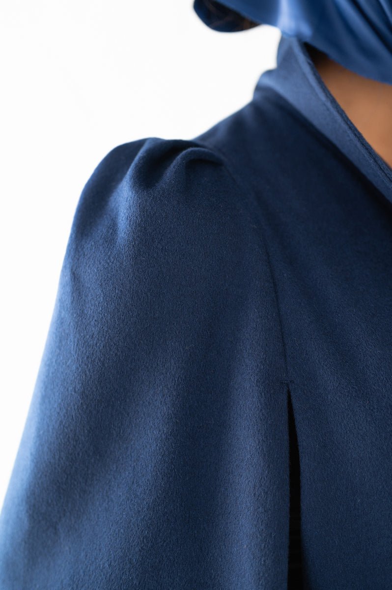 Marina Cape in Navy - Nina Nieves