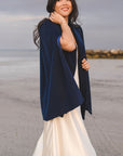 Marina Cape in Navy - Nina Nieves
