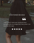 Sable Cape in Black - Nina Nieves