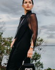 Siena Silk Chiffon Cape - Nina Nieves