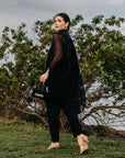 Siena Silk Chiffon Cape - Nina Nieves