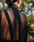 Siena Silk Chiffon Cape - Nina Nieves