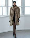 Celerina Faux Fur Coat - Nina Nieves