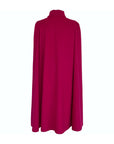 Mora Long Cape in Fuchsia Pink - Nina Nieves