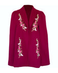 Posy Cape in Fuchsia - Nina Nieves