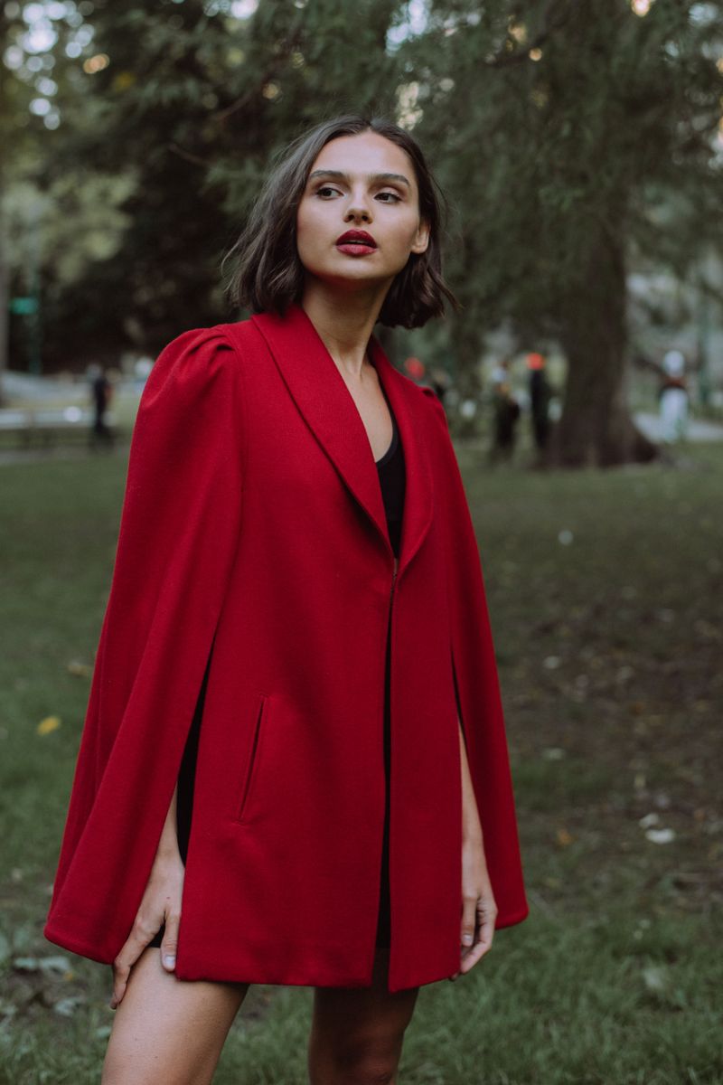 Scarlet Merino Wool - Nina Nieves
